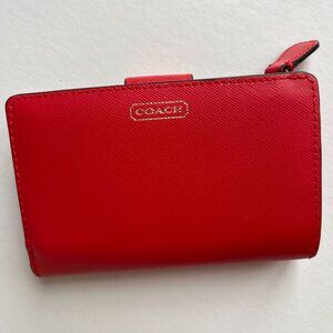 Coach Corner Zip Wallet